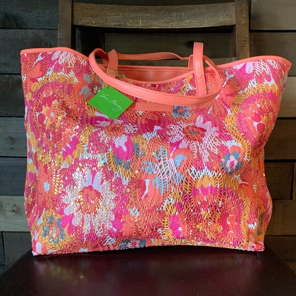 Vera Bradley Bags Vera Bradley Summer Sparkle Tote In Pixie Blooms